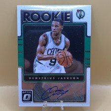 2016/17 Optic Basketball Rookie Autograph # 47 Demetrius Jackson
