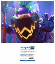 Benny Safdie Signed Super Mario Galaxy Bowser Jr 10x8” Photo Autograph ACOA