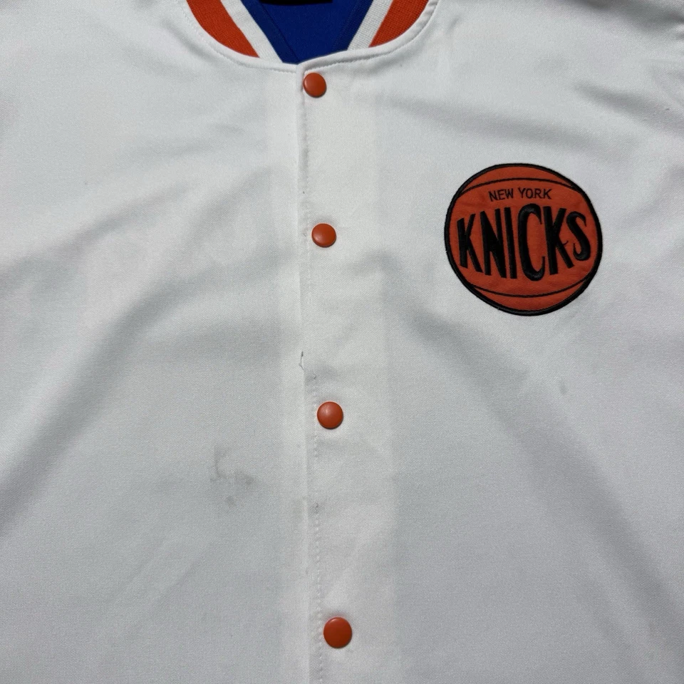 Majestic Hardwood Classic New York Knicks NBA Basketball Jersey Shirt - 3XL - Image 2 of 4
