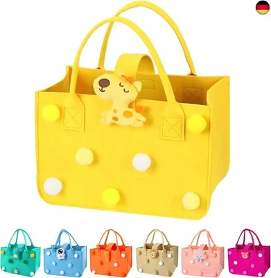 Filztasche Kleine?FainFun 30 * 20 * 18 cm Filztaschen Shopper Bunt, Kinder,
