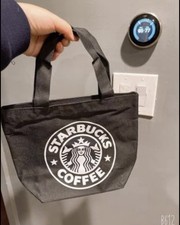 Starbucks Coffee Tote Bags Green White Black Branded Merchandise