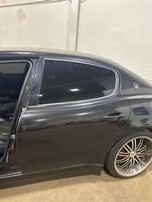 08 MASERATI QUATTROPORT Rear Door Window Glass Driver