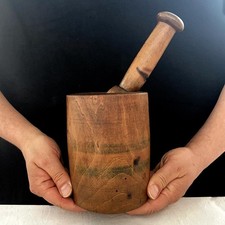 Antique Large Mortar and Pestle