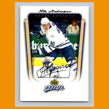 Nik Antropov #360 2005 Upper Deck MVP Toronto Maple Leafs Hockey Card NHL NM