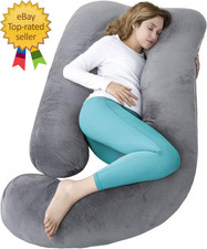 60 Inch Pregnancy Pillow for Sleeping Extra Large U Shaped Body Pillow Maternity