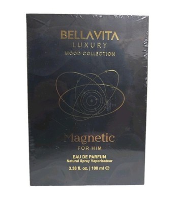 Bellavita Luxury Mood Collection Magnetic Perfume for Men 100ml New