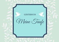 GäStebuch Taufe Liniert Mit Taufspruch | Geschenk Zur Taufe, Erinnerungsbuch