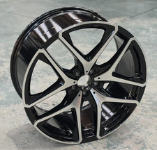 Black MF x4 21" Mercedes MB13 Style Alloy Wheels ML GL GLE GLS 10J ET45 5x112