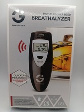 Smart Gear Digital Pocket Sized Breathalyzer, Alarm Sounds When Over Limit