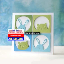 Peek a boo kitty cat  metal cutting dies cut machine cutter die