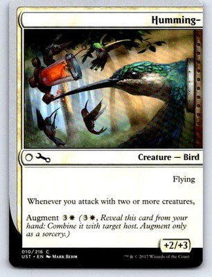 Humming- 10 Common Unstable Magic: The Gathering Lightly Played