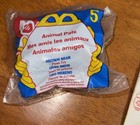 VINTAGE 1997 MCDONALDS ANIMAL PALS BROWN BEAR PLUSH TOY SEALED HAPPY MEAL & BAG — photo 2