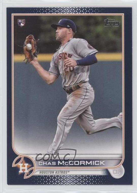 2022 Topps Series 1 Royal Blue Chas McCormick #135 Rookie RC 0p5y