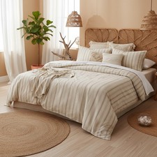 Copripiumino matrimoniale ZUCCHI Naturale Cotone organico Orzo