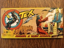 *** TEX STRISCIA SERIE PUEBLO N. 7 *** ED. ARALDO - ORIGINALE,  1965