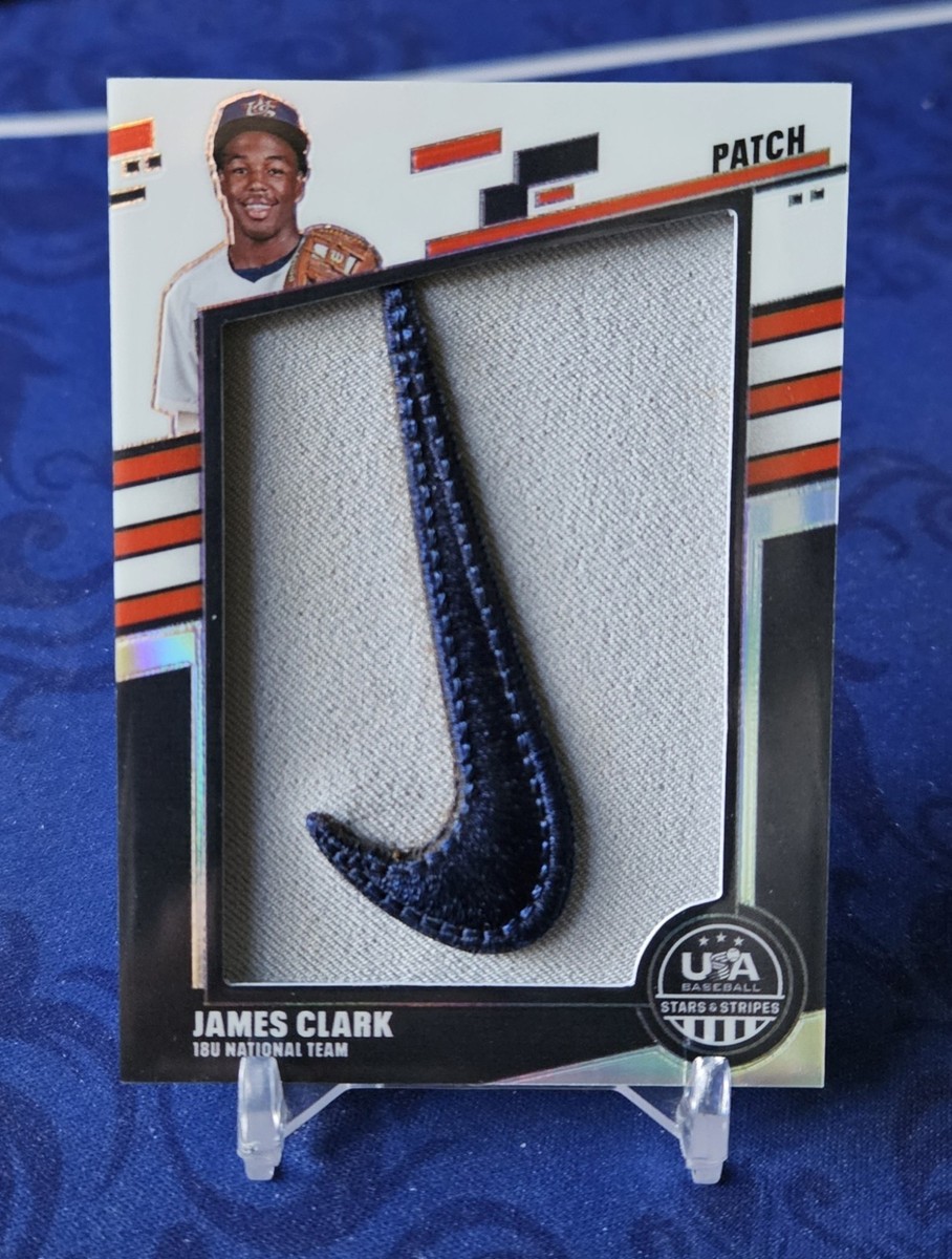 2026 Panini USA Stars & Stripes JAMES CLARK Game-Worn Nike Swoosh