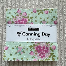 Moda Fabrics Canning Day Charm Pack 42 ct 5" Squares Floral 100 Cotton