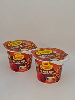 Maggi 5 MiNUTEN TERRİNE GULASCH TOPF UNGARISCHER ART 2 Packungen je 57g