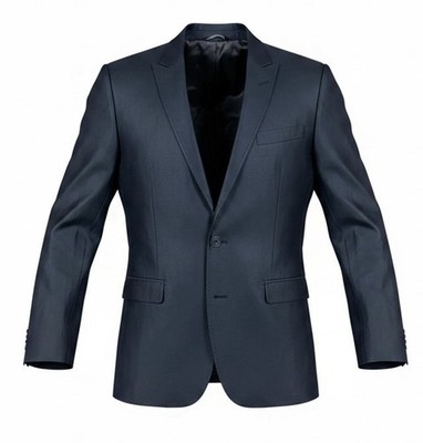 Dolce & Gabbana Martini Blazer Mens 36R Black Wool Silk Slim Fit Made In Italy