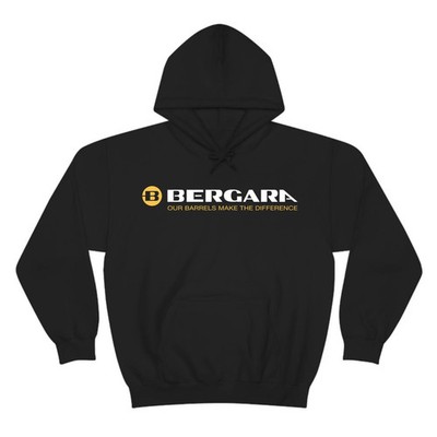 Bergara Firearms Hoodie Mens Black Shooting Gear S-3XL