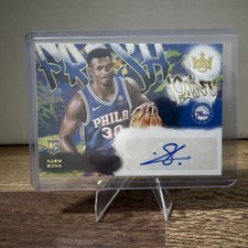 Panini Court Kings Fresh Paint Adem Bona #FP-BON Rookie Autograph /125 76ers