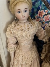 28” OOAK Antique Reproduction Doll Pat Miller 1997 Rochard Inspired
