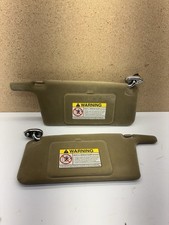 Oem 19941997 Honda Accord Sun Visor Set Brown W Lighted Mirrors Oem Free Ship