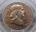 1953 "P" Franklin Half Dollar 50c PCGS MS65 FBL #209 *FULL BELL LINES* Gem OGH
