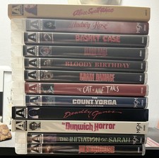 Horror Blu-ray Lot. Includes 80s slashers. Ar...