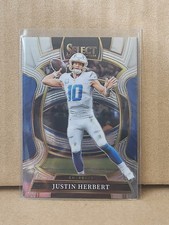 2025 Panini Select Concourse JUSTIN HERBERT #1 LOS ANGELES CHARGERS 🏈