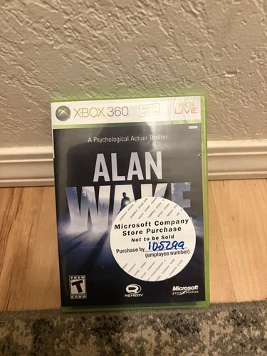 Alan Wake Microsoft Xbox 360 Complete Tested Working