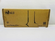 Wali Universal LCD Flat Screen TV Table Top Stand, Compatible with 22" to 65"