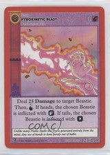 2021 MetaZoo - Cryptid Nation 2nd Edition Pyrokinetic Blast #123