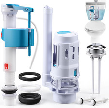 3 Inch Dual Flush Valve Replacement Universal Toilet Tank Replacement Kit with T