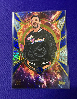 2026 Topps WWE Chrome Grand Entrances #GE-9 CM Punk RAW Insert 165/199