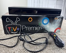 TiVo Premiere Series 4 Full HD 1080p DVR Lifetime Service TCD746320 w/ Remote