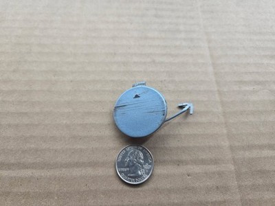 Hyundai OEM 2006-2011 Accent Light Gray Front Bumper Tow Hook Cover 86517-1E000