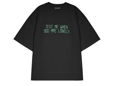 Pegador Bleek Boxy Oversized Tee T-Shirt Print Washed Black Men Men Black
