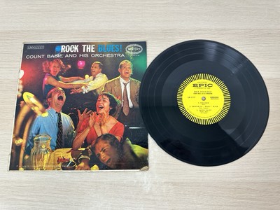 COUNT BASIE and HIS ORCHESTRA - Rock The Blues - 10'' Jazz LP - 1956 EPIC LN 1117