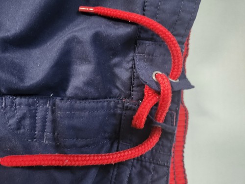 Polo Ralph Lauren Swim Trunks Little Boys Size 5 Navy Blue/Red Big Pony Lined - Picture 7 of 9