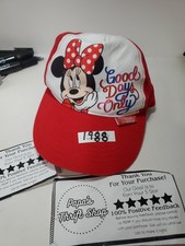DISNEY MINNIE MOUSE BASEBALL CAP FOR GIRLS 2-7, LOGO GOOD DAYS ONLY