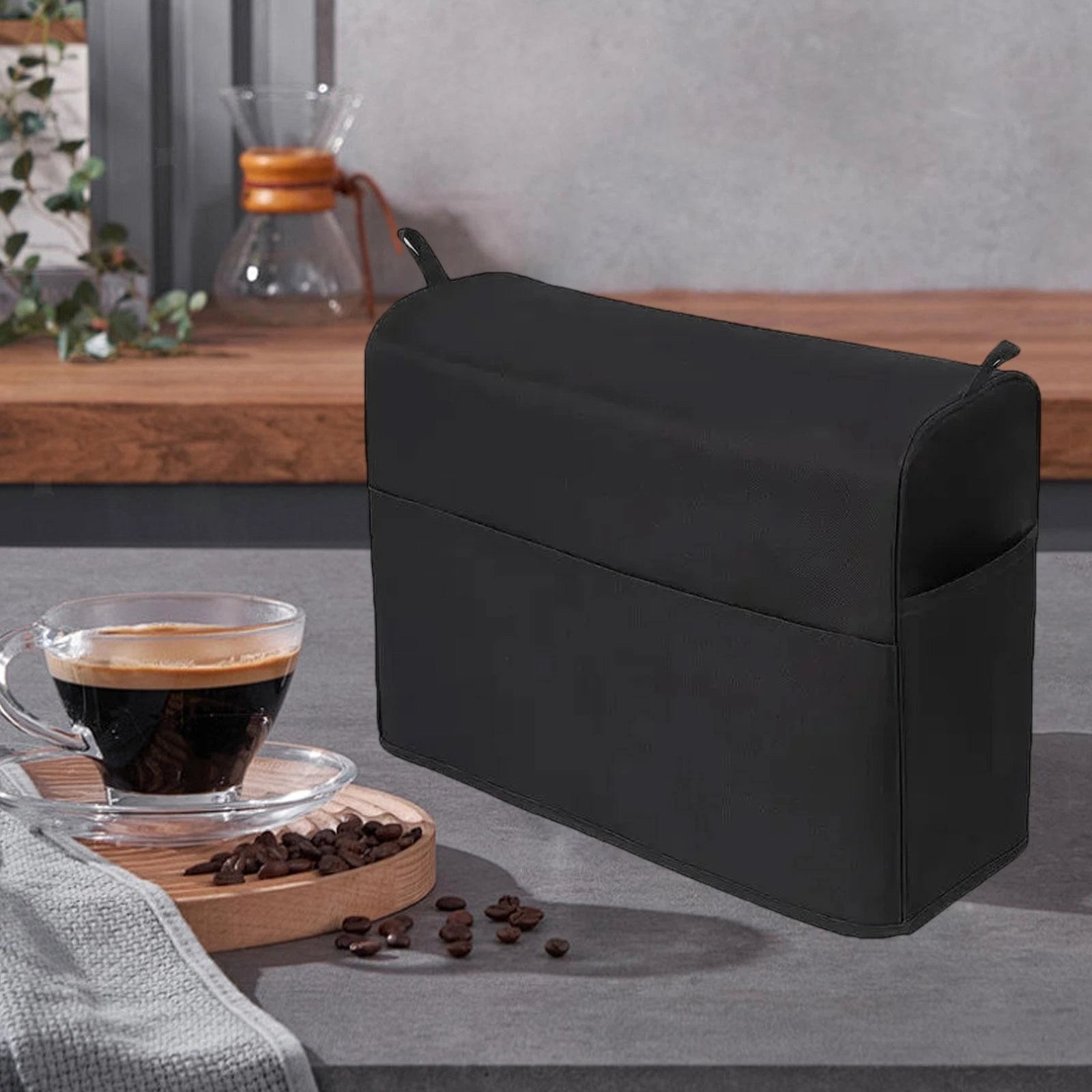 Coffee Maker Dust Cover Easy to Clean Dust Protection Waterproof Washable for