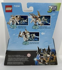 LEGO DIMENSIONS Ninjago Sensei Wu & Flying White Dragon 71234 NEW