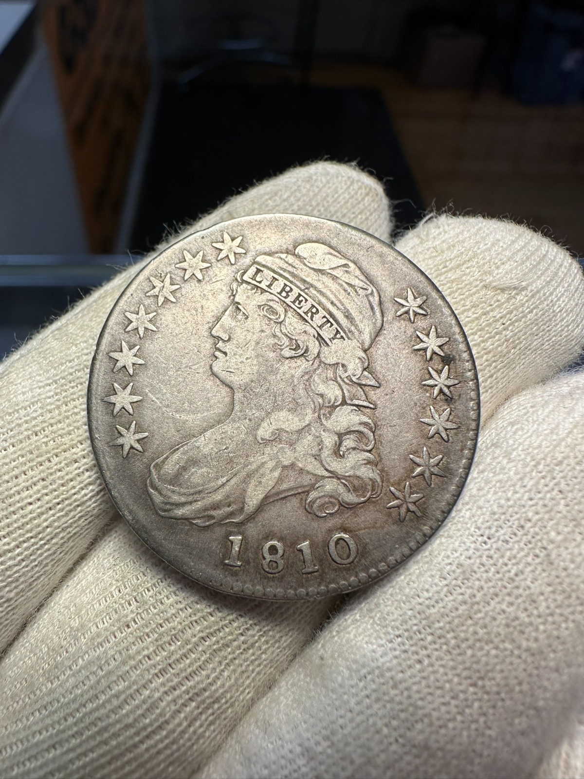 1810 Capped Bust Half Dollar VF