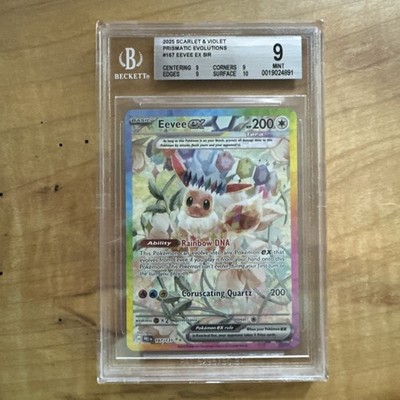 S&V, PRE, 167/131, Eevee Ex, Englische Karte, Beckett 8 #MP112#
