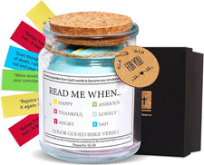 Bible Verse Jar,Mothers Day Gifts for Mom,Christian Gift for Women,Men,Birthday