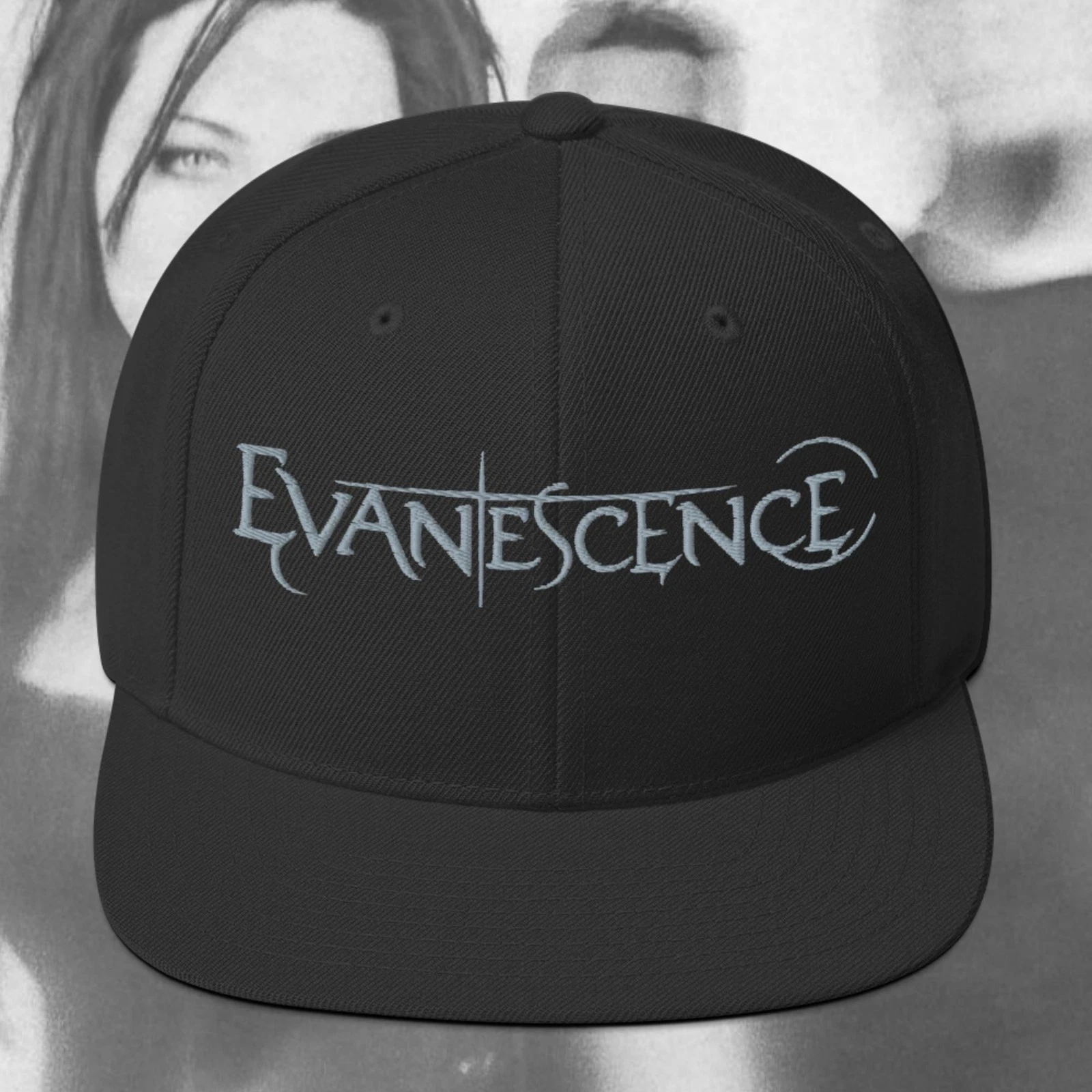 Evanescence Snapback Hat Baseball Cap Embroidered Band Logo Alternative Metal