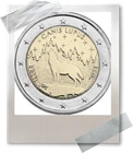2 EURO *** Estonie 2021 Estland ***  Canis Lupus - Wolf - Loup !!!