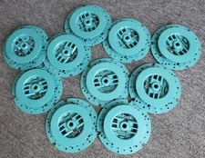 (10) PAD HOLDERS FOR VARIOUS TENNANT WALK BEHIND SCRUBBERS, REPLACES 370095