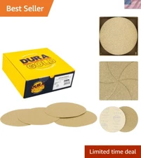 High-Performance 6 Inch Sanding Discs, 50-Pack, 80 Grit for Auto & Wood Projects